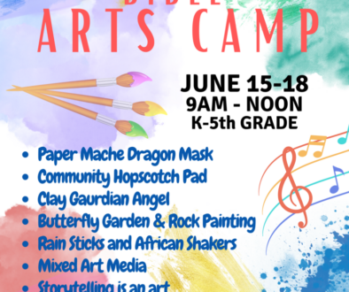 BIBLE ARTS CAMP POSTER